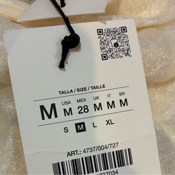 Zara NWT jacquard knit cardigan 4737/004 - Picture 6 of 8